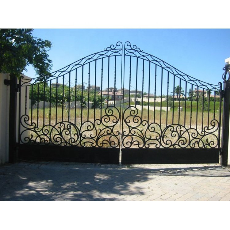 2017 high quality best selling house grill gate/metal fence gate/wrought iron gate design