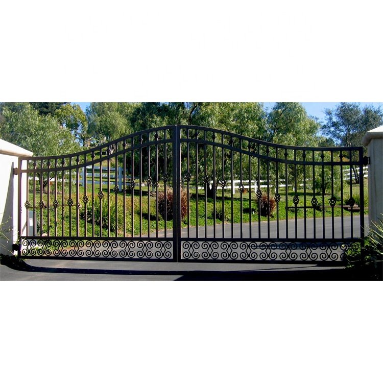 2017 high quality best selling house grill gate/metal fence gate/wrought iron gate design