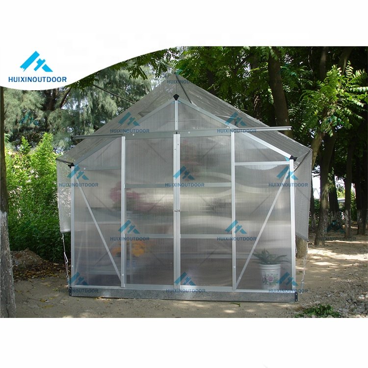 Panels arch pipes film plastic galvanized iron nurseries polycarbonate greenhouse glass vinyl tower
