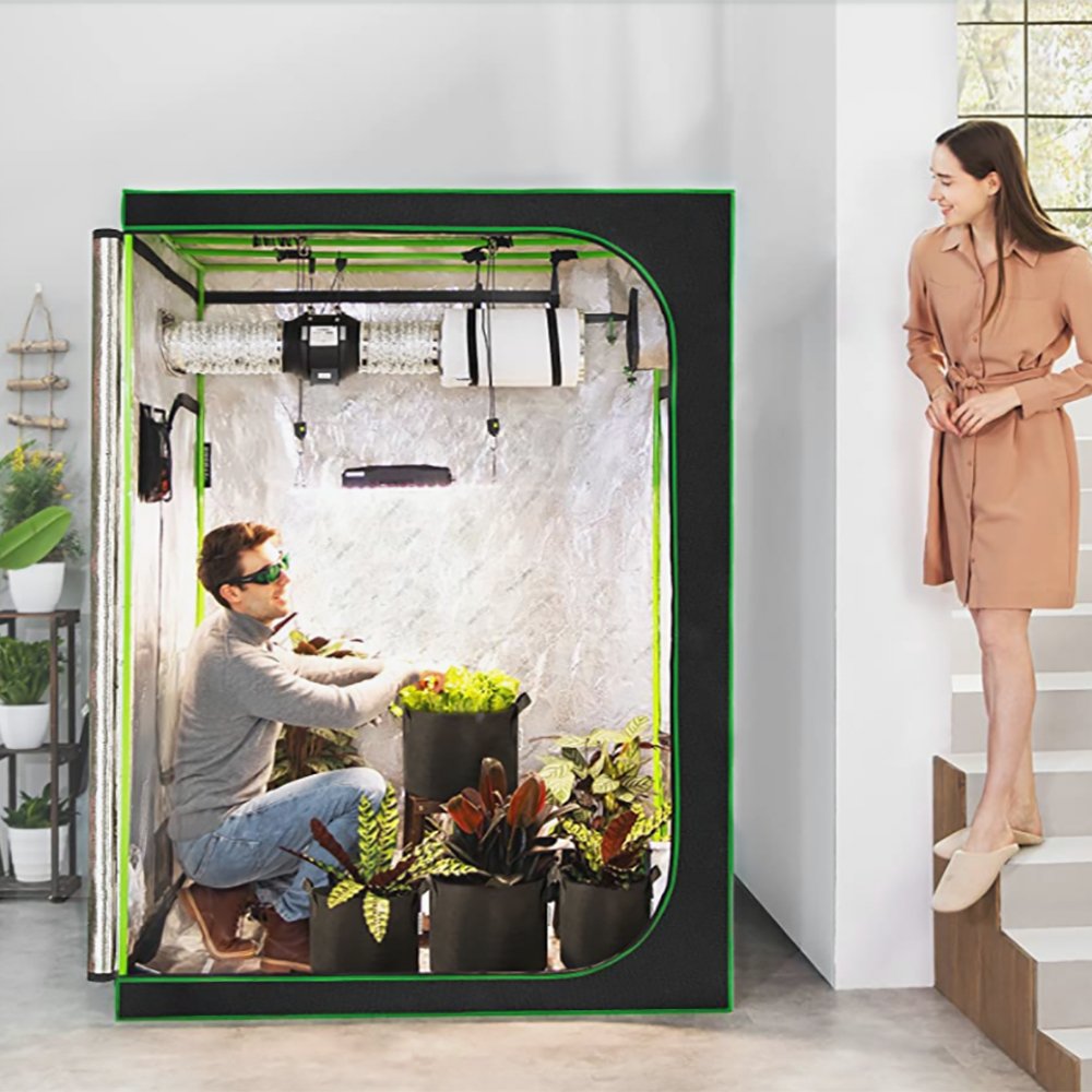 Custom Hydroponic 50x50 60x120 100x100 300 x 400 600x300 Grow Tent 1680d 2000d Fabric