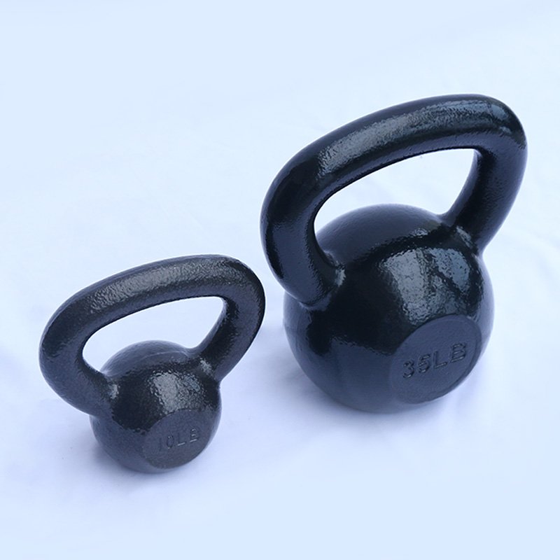 Manufacture Supply Cast Iron Powder Coated Kettlebell Weight Lifting