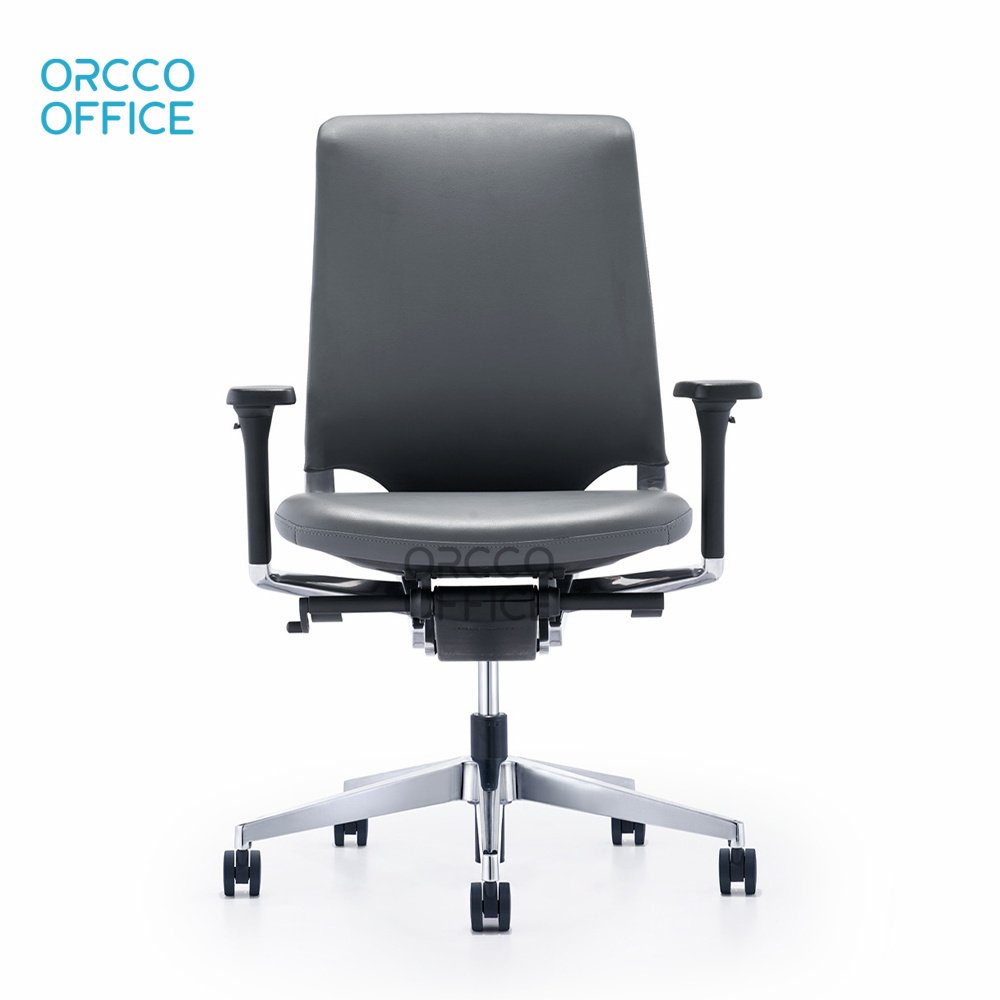 Healthy Executive Italian Design Custom Logo Cheap Hall Visitor Genuine Leather Chairs