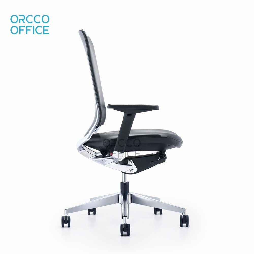 Healthy Executive Italian Design Custom Logo Cheap Hall Visitor Genuine Leather Chairs