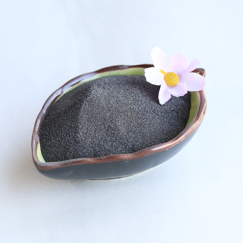 Sand/iron Ore Powder for Sandblasting High Iron Content 60# Iron Ore Black Grit Magnetite Ore Sand