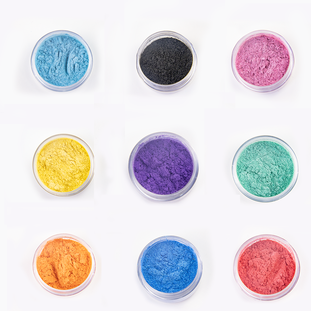 CNMI Mica Powder Natural Powder Pigments Cosmetic Grade Epoxy Resin Dye Lipgloss Pigment Resin Epoxi for Soap Candle Making