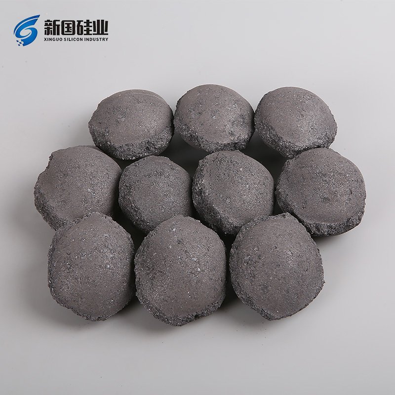factory supply ferrosilicon ball factory supply iron casting FeSi alloy briquette