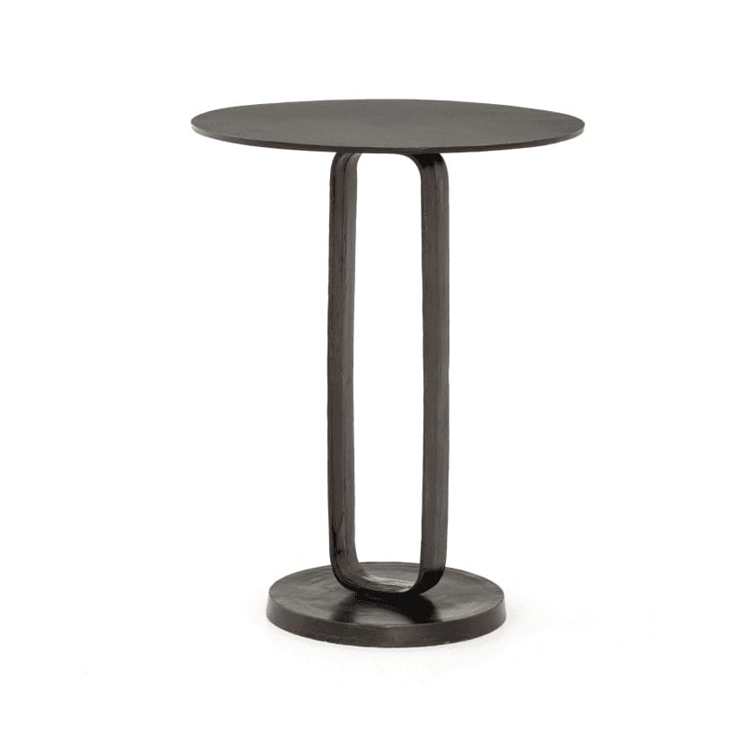 High Quality Strong Metal Iron Material Round Top Coffee Table End Table for Home, Restaurant and Hotel available at Low Price