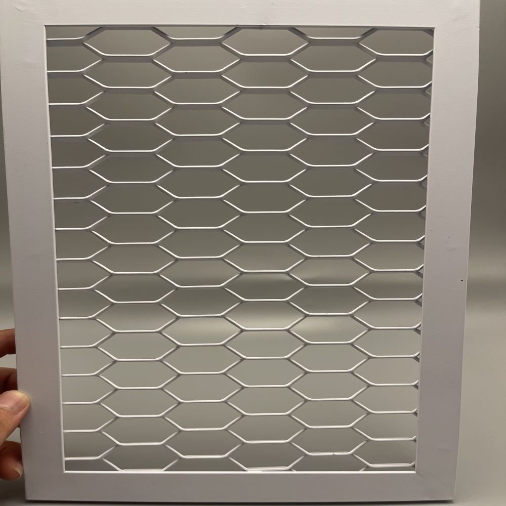 U-shaped Ceiling Used In Construction Hot Dipped Expanded Gothic Galvanized MF metal mesh