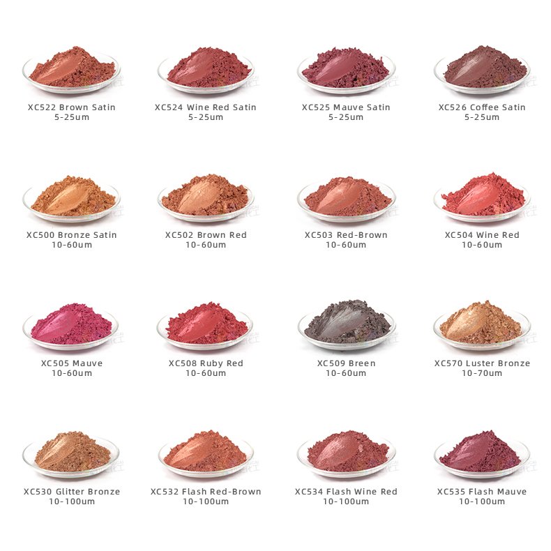 Free Sample Factory Mica Pigment Soap Colorant Pearlescent Mica Powder Nail Cosmetic pigment