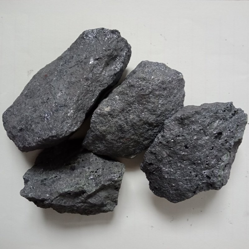 Silicon carbon alloy Silicon 50% carbon 10% high carbon silicon iron particle size 10-100mm