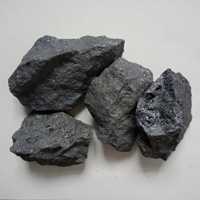 Silicon carbon alloy Silicon 50% carbon 10% high carbon silicon iron particle size 10-100mm