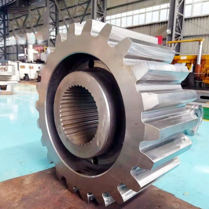OEM Custom large diameter half girth spur cast steel 45 girth gear for Rotary Dryer Spur gear Module Helica Gear Rack