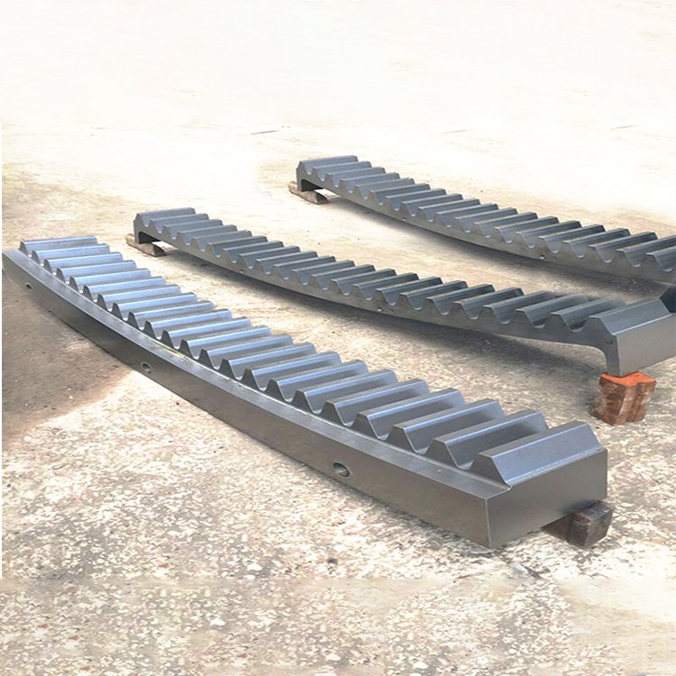 OEM Custom large diameter half girth spur cast steel 45 girth gear for Rotary Dryer Spur gear Module Helica Gear Rack