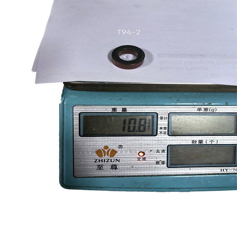 T94-2 Red/Clear Inductor Soft Magnetic Coil Toroid Iron Powder Core Toroid Ferrite Core/Toroid Transformer Core