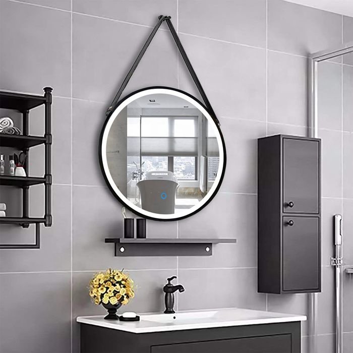 Hot Sale LED Light Bathroom Wall Mirror Super Clear Anti-Fog Glass Makeup Mirror Illuminated Smart Mirror Best Hotels