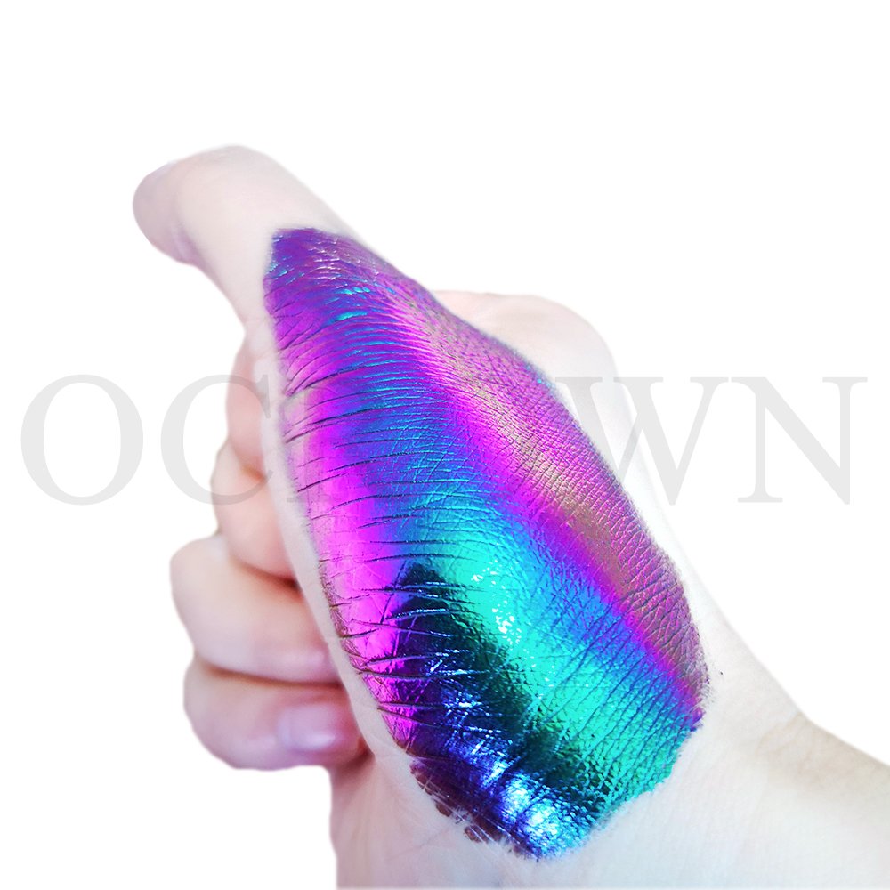 Candy color automotive paint chameleon pigment mica pearl mutichrome powders