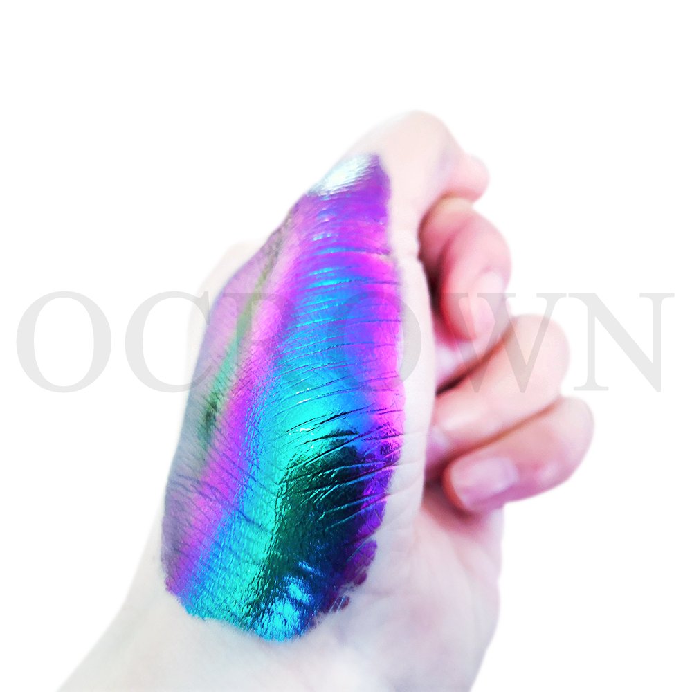 Candy color automotive paint chameleon pigment mica pearl mutichrome powders
