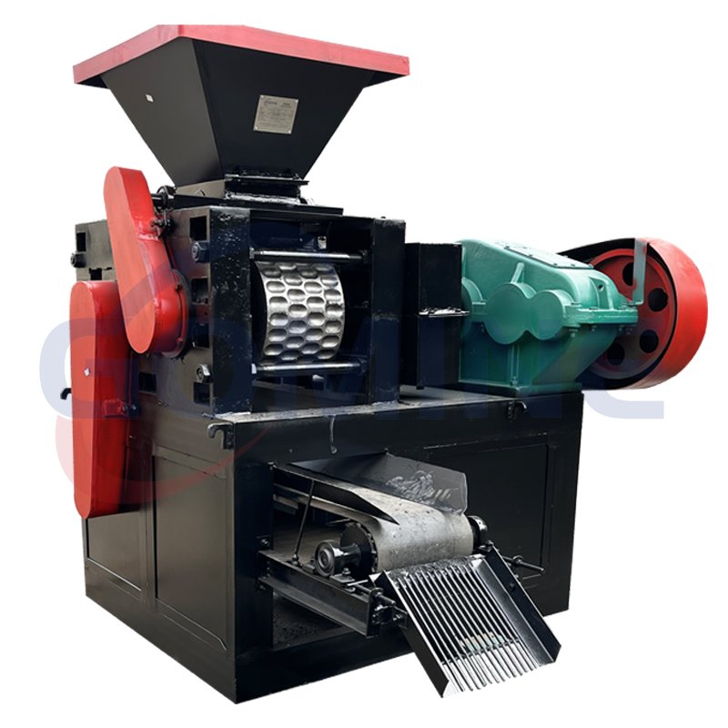 High Productivity Waste Wood Charcoal Pressing Machine Biomass Roller Briquette Press Machine
