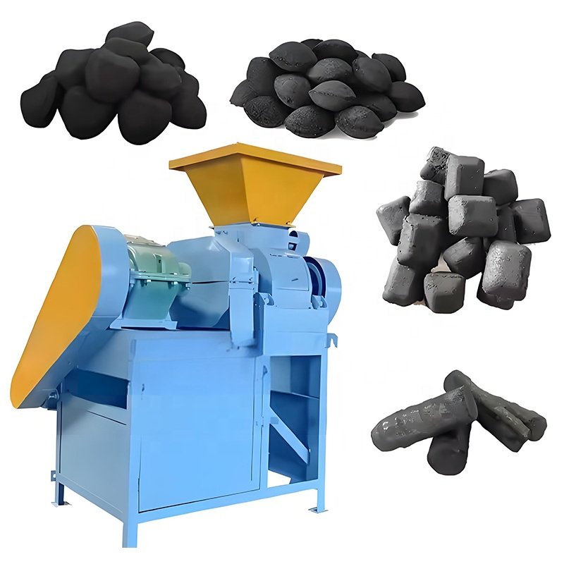 high strength roller ball press equipment aluminium copper iron powder charcoal briquette press making machine
