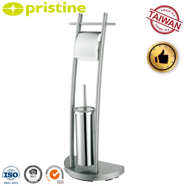 Best SALE eBay wholesale Taiwan household storage manufacturer MIT Housewares bath toilet paper roll holder with brush