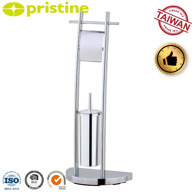 Best SALE eBay wholesale Taiwan household storage manufacturer MIT Housewares bath toilet paper roll holder with brush
