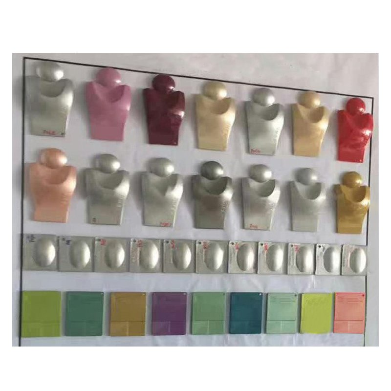 Spray-free silver sand powder is resistant to high temperature and dust