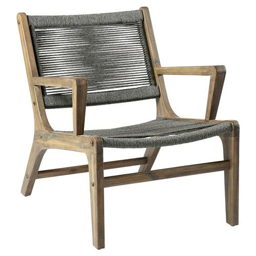 Hot Sale 100% Living Room Patio Terrace Furniture Rope Roping Fabric Loom Metal Powder Coat Iron Teak Wood Tosca Sofa And Chair