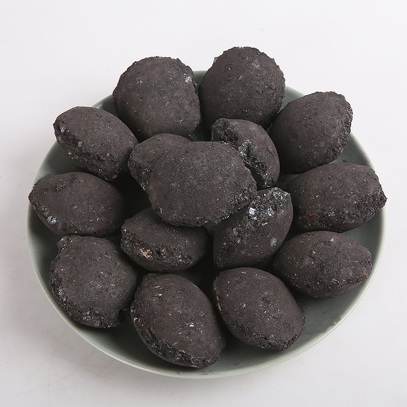 High purity silicon briquette iron silicon #55-10 Silicon Carbide ball SiC briquette