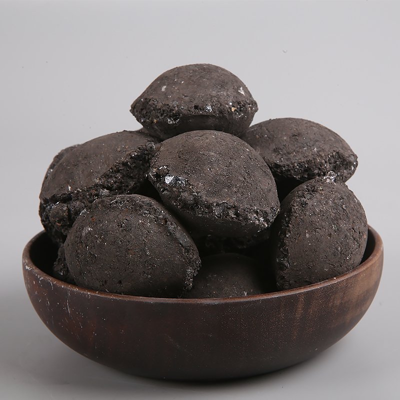 High purity silicon briquette iron silicon #55-10 Silicon Carbide ball SiC briquette