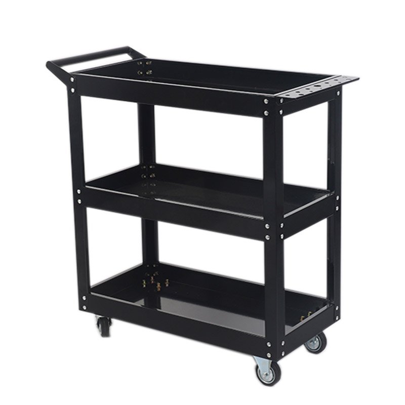 Mobile Storage Cart Trolley Drawers Rolling Tool Iron Plate Wheels Workshop Garage Factory Steel 3 Inch Carton Box Cabinet Red