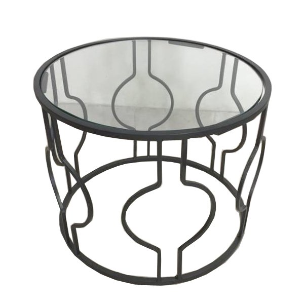 Round Glass Center Coffee Table