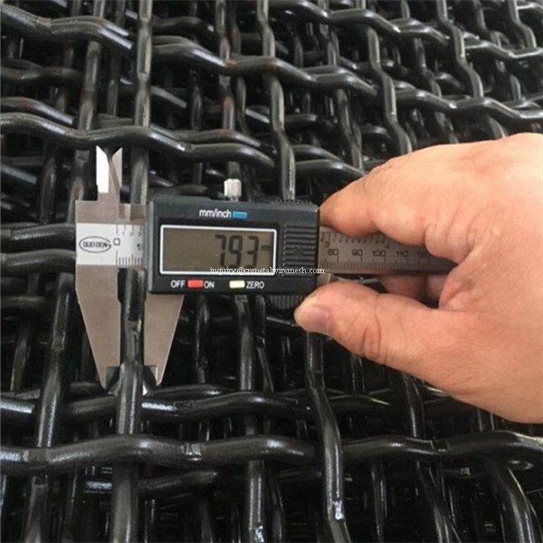 45-65Mn High carbonsteel crimped wire mesh for Vibrating Screen for South America/Latin America countries/Jamaica/Columbia/Chile