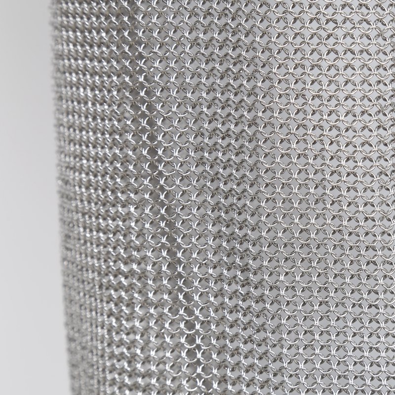 Anti Cut Flexible Stainless Steel Ring Mesh Fabric