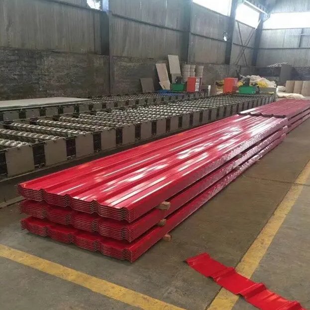 Qrange white gi corrugated steel sheet plastic pvc galvanized color coated steel plate for floor products prices