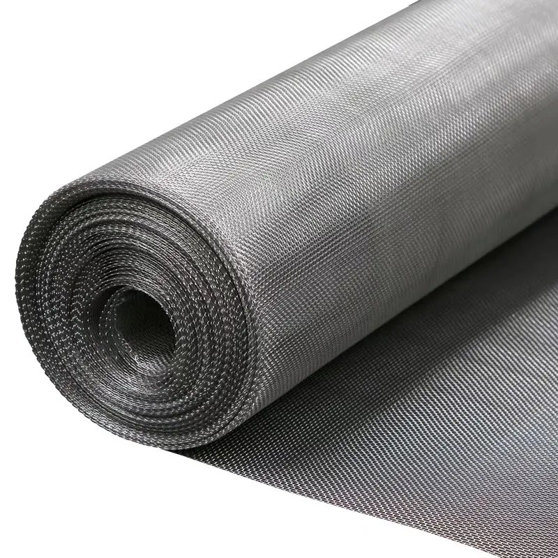 High-Quality pure Titanium woven wire mesh/Titanium mesh screen/Titanium metal mesh net for filter