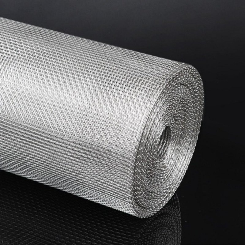 100 200 250 300 325 400 500 Mesh 304 316L Fine Mesh Stainless Steel Wire Screen Mesh Woven Wire Cloth