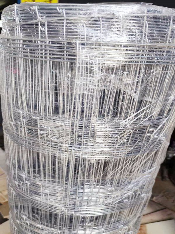 Hinged Joint Galvanized Wire Mesh Netting Deer Fencing mesh Roll Fixed Knot Cattle Sheep Forest Field Farm Rural Fence