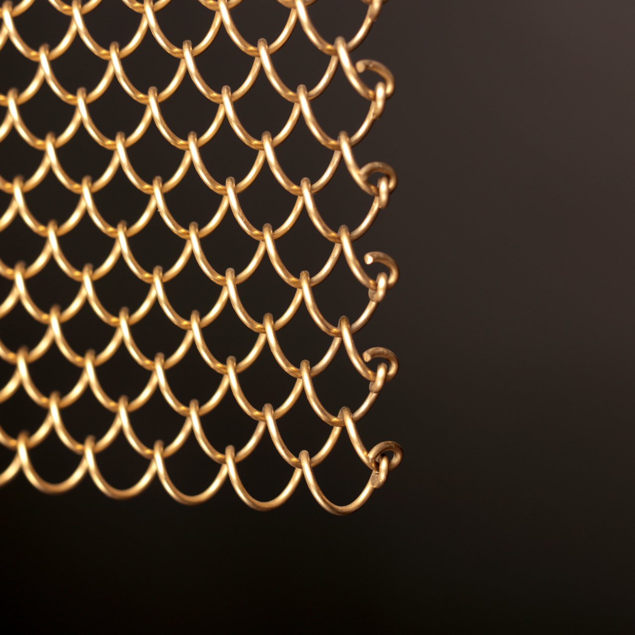 Decorative Metal Curtain Architectural Stainless Steel Chain Link Wire Mesh