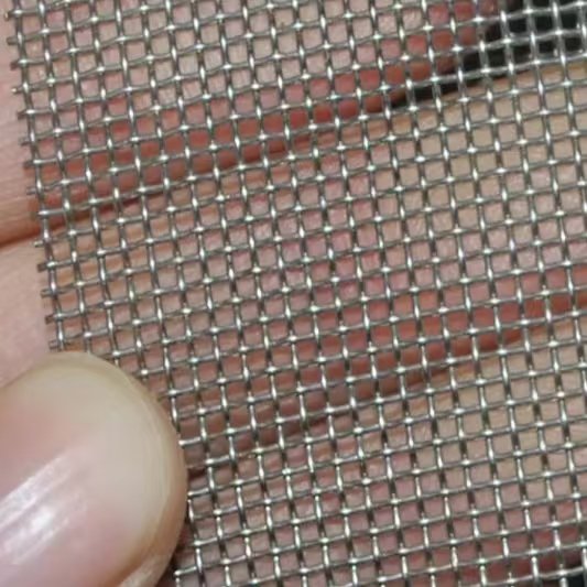 304 316 316L stainless steel woven mesh plain weave dense mesh thickened filter mesh sheet