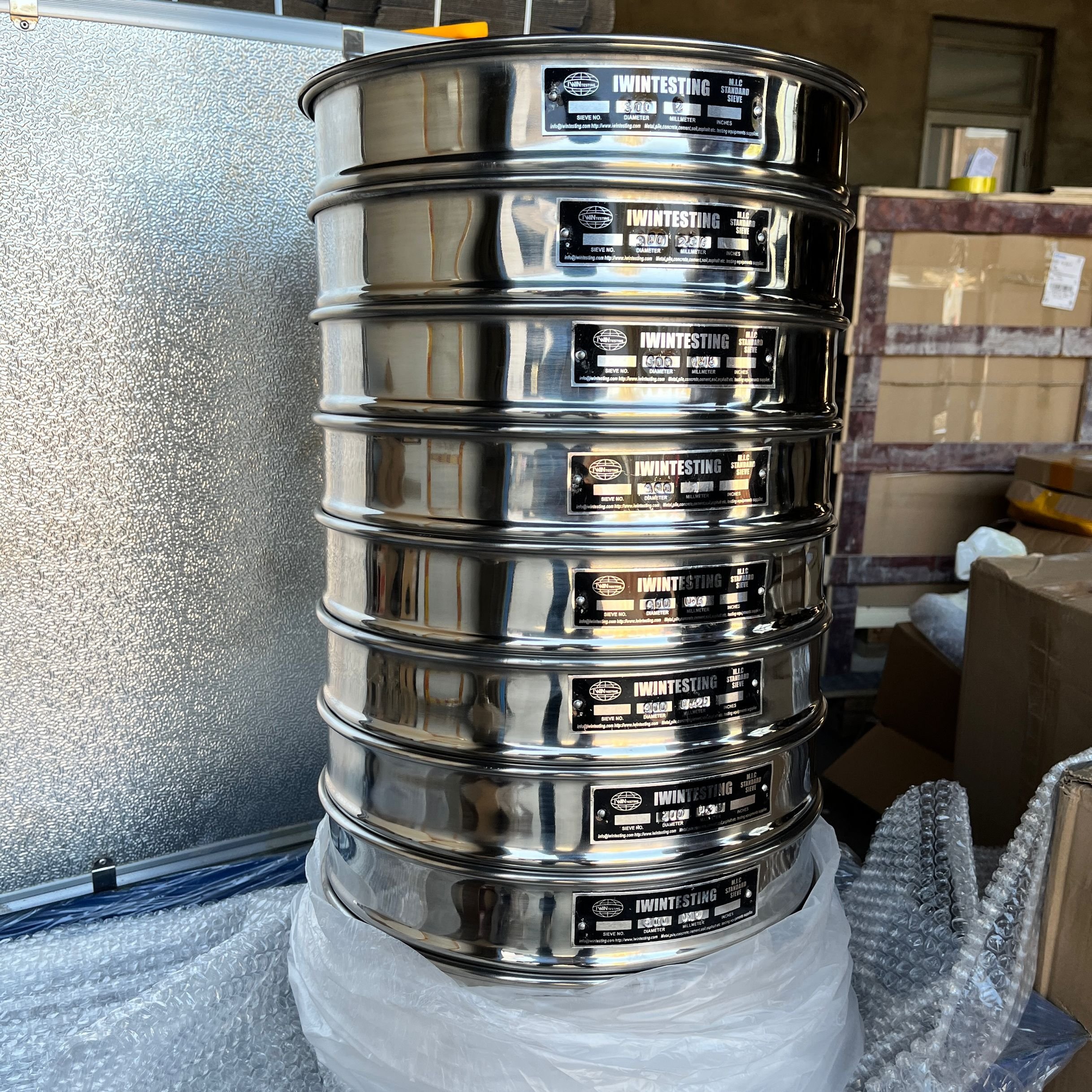 High Quality Large Sieve For Garden Stainless Steel Mesh Sieves