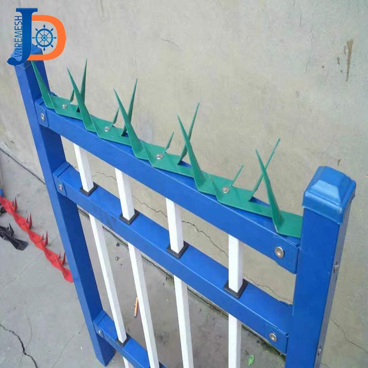 Hot dipped galvanized steel spike/ razor barbed wire anti climb wall spikes