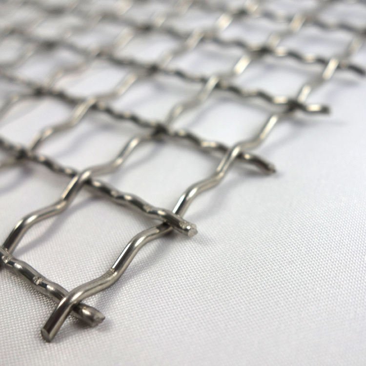 Professional Custom High Quality 200 Micron Stainless Steel Woven Wire Mesh Crimped Wire Mesh Screen