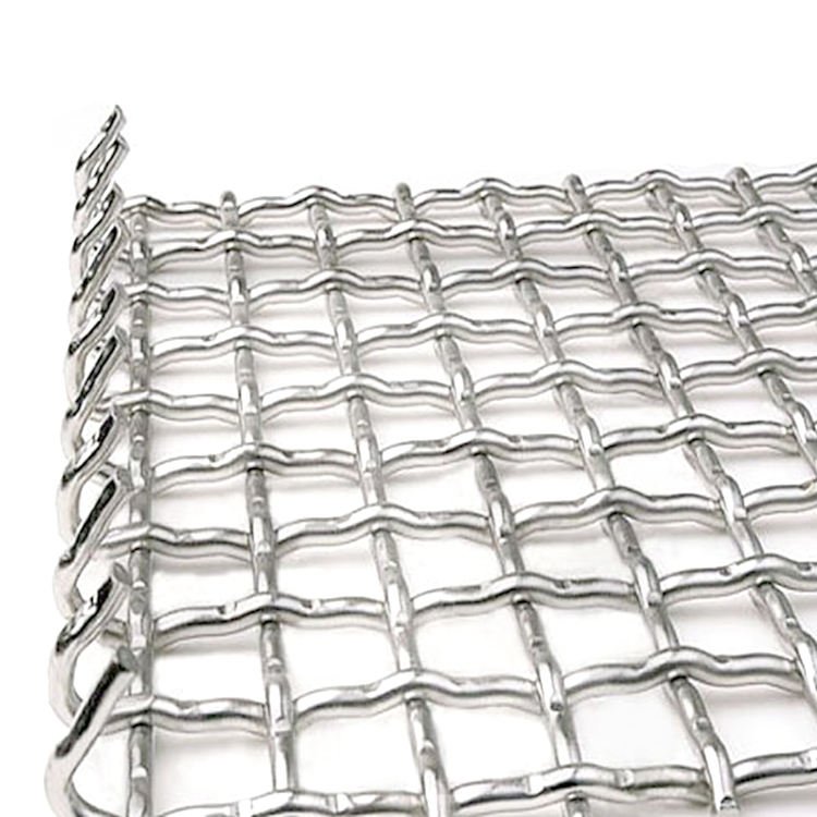 Professional Custom High Quality 200 Micron Stainless Steel Woven Wire Mesh Crimped Wire Mesh Screen