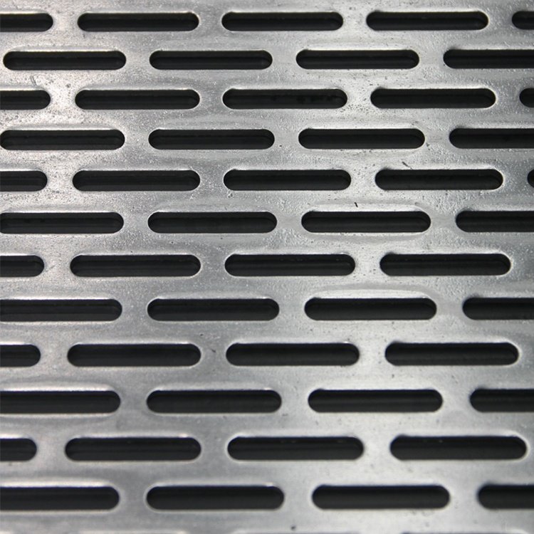 Hot Sale High Quality Slotted Metal Sheet Perforated With Oblong Holes And For Decorative Usage