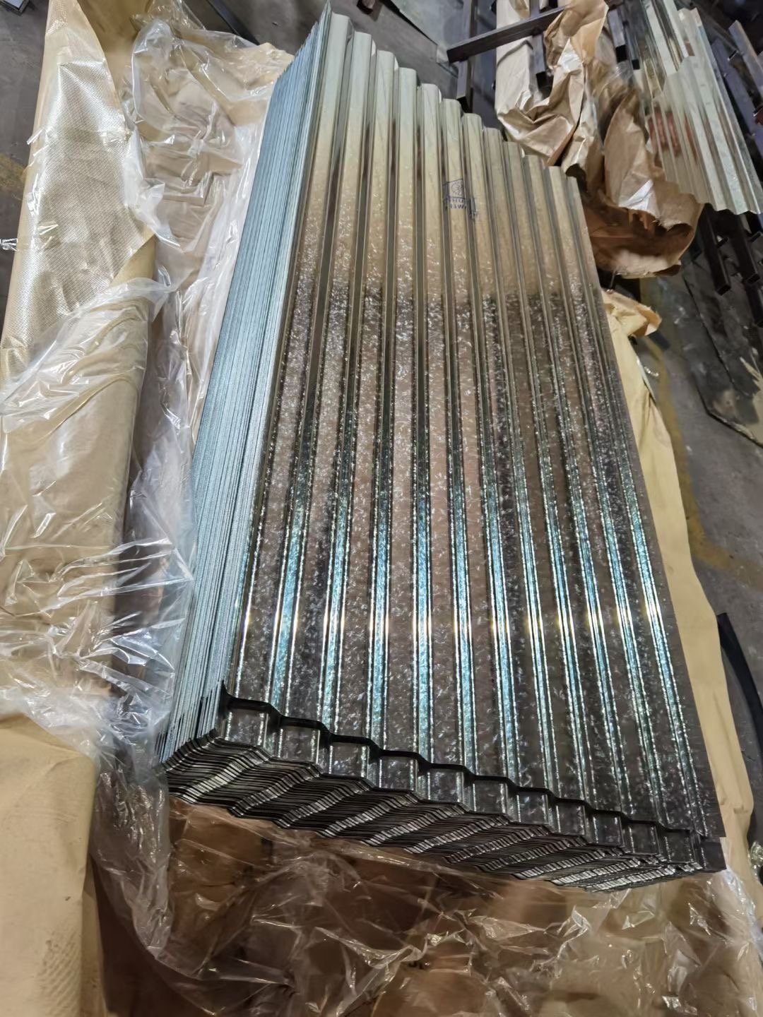 22gauge galvanized corrugated steel metal roofing sheet