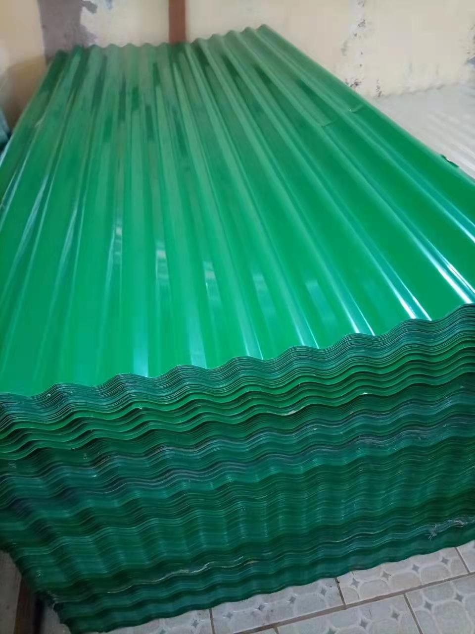 Coated Galvanized Steel Corrugated galvanized Roof Sheets Color With Price