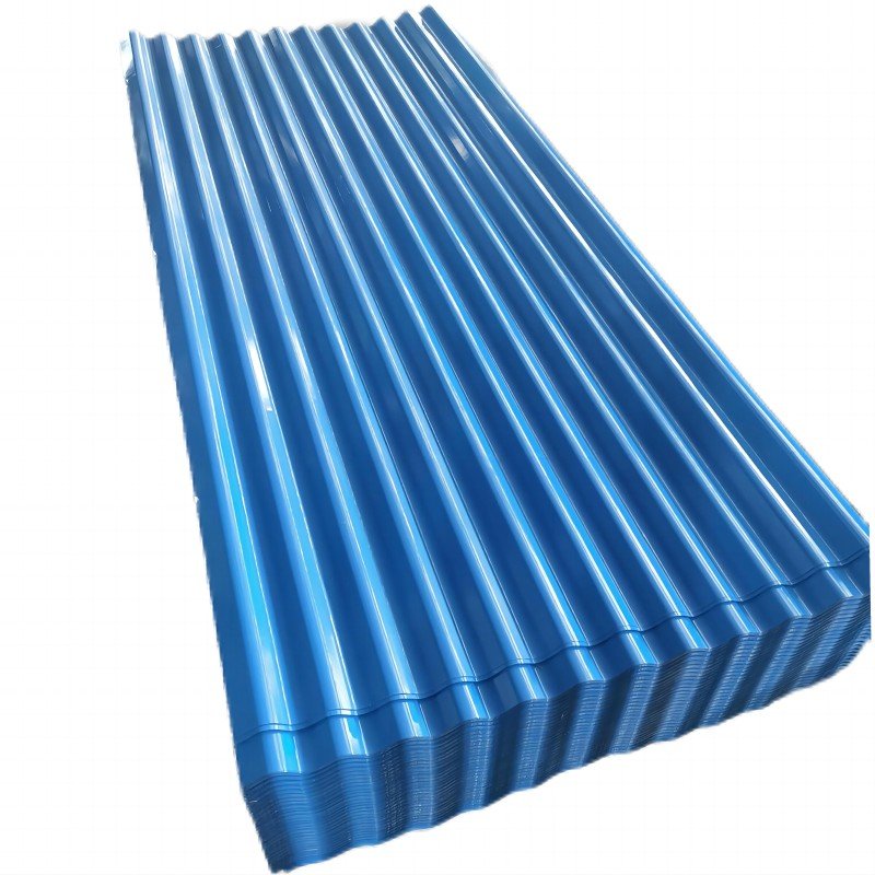 Coated Galvanized Steel Corrugated galvanized Roof Sheets Color With Price