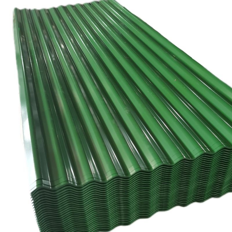Coated Galvanized Steel Corrugated galvanized Roof Sheets Color With Price