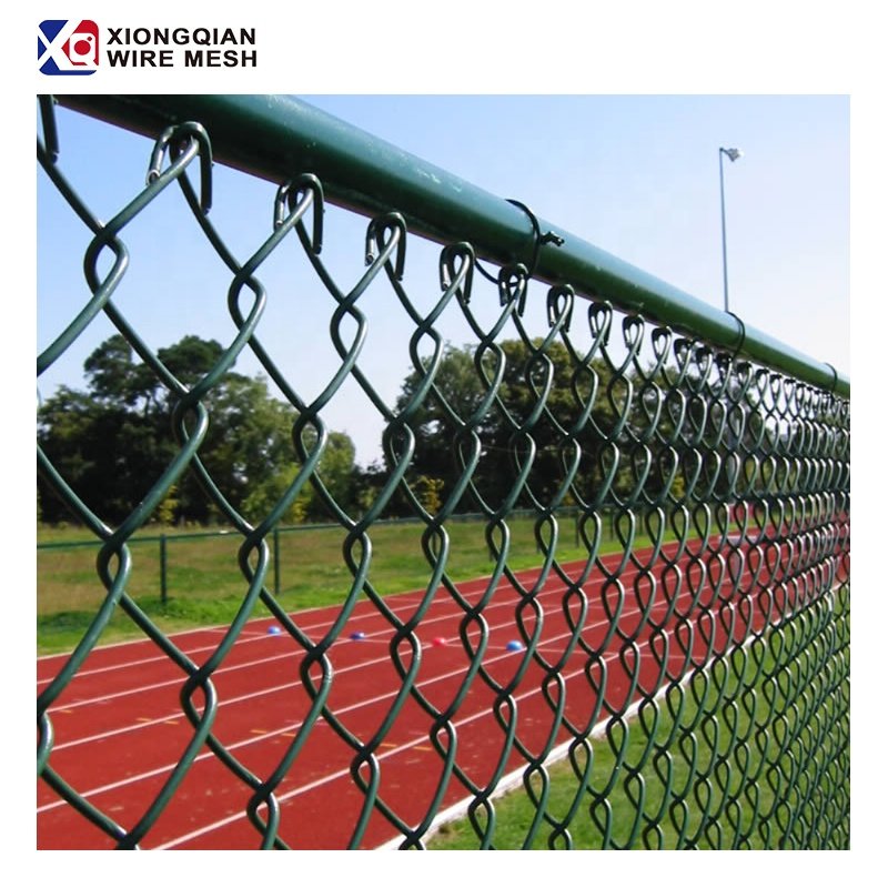 Galvanized Stainless Steel Wire Diamond Fence Hook Plain Weave Flower Net Woven Rope Mesh For Playground Gate Fence Chain Link