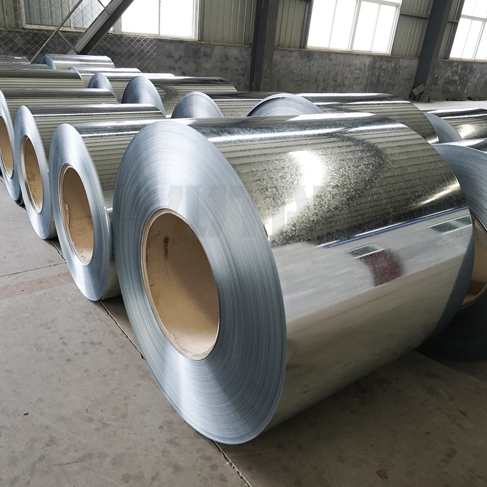 26 Gauge Aluzinc Coils Galvalume Zinc Roll Sgcc Hot Dipped AZ150 Prime Steel Coil with ASTM JIS Certificates for Bending Cutting